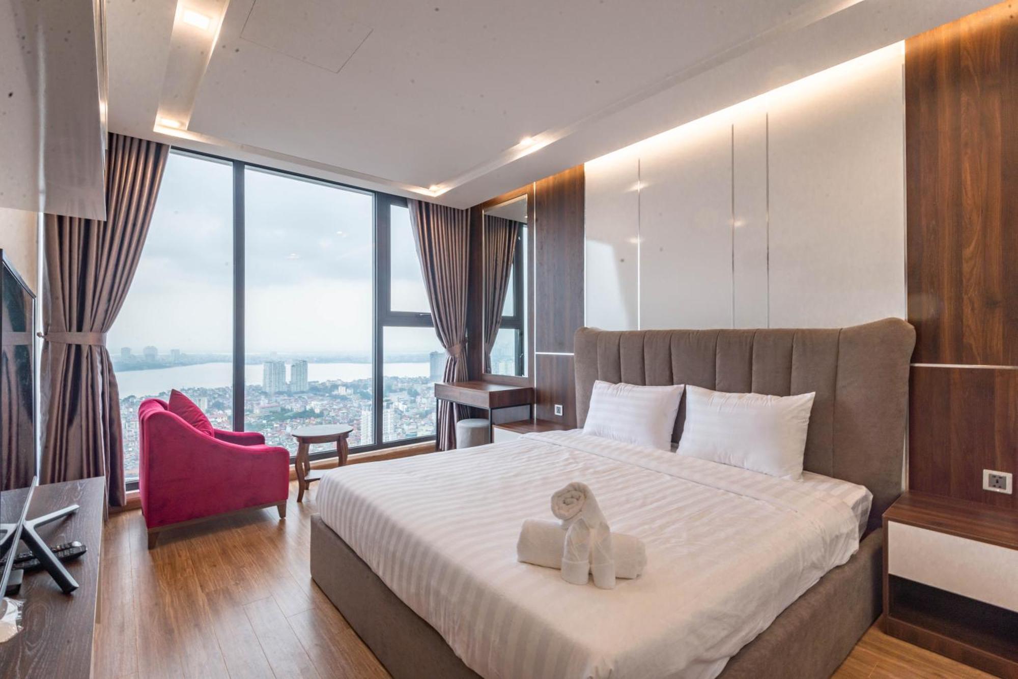 Luxury Serviced Apartment Vinhomes Metropolis Premium Hanoi Exteriör bild