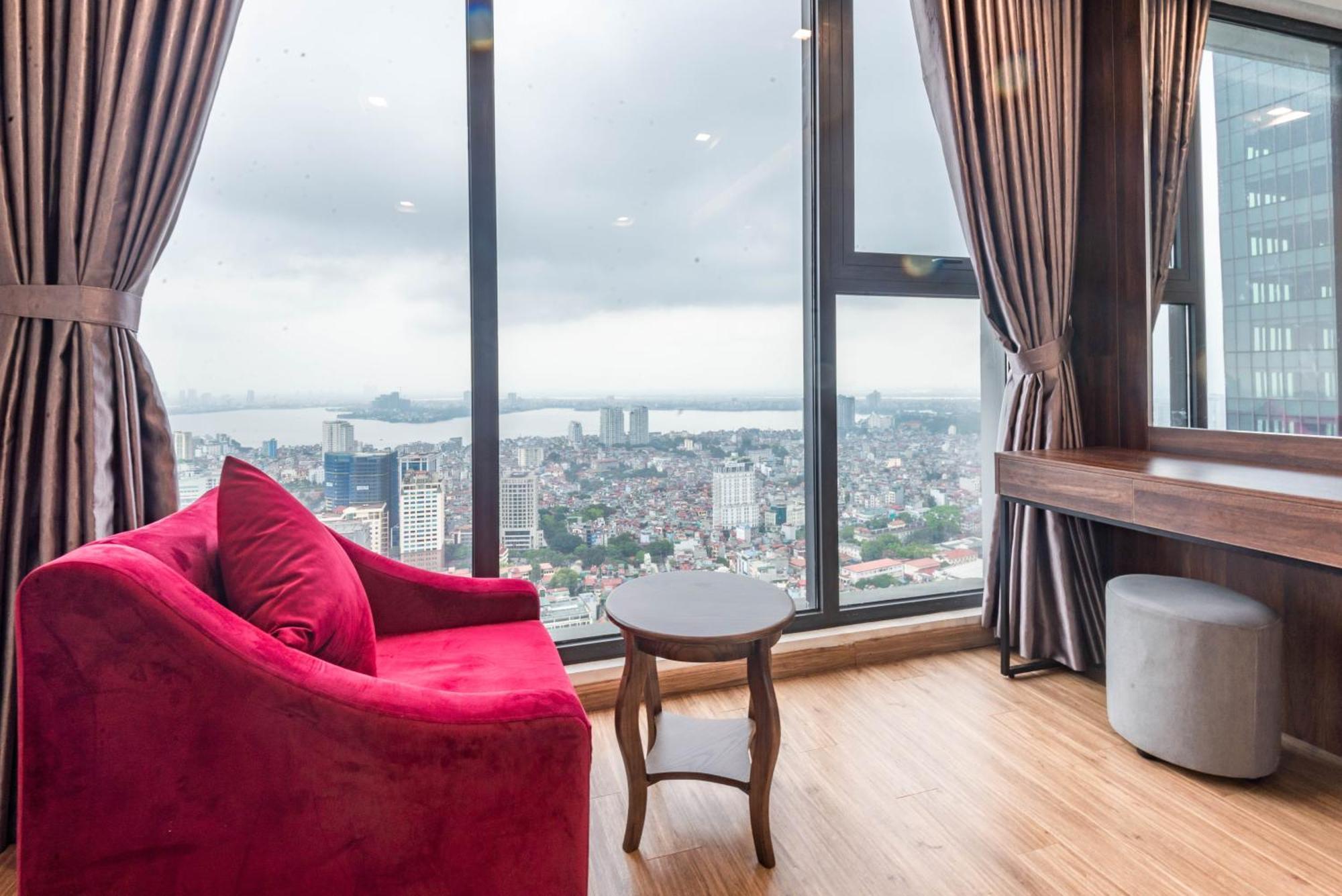 Luxury Serviced Apartment Vinhomes Metropolis Premium Hanoi Exteriör bild